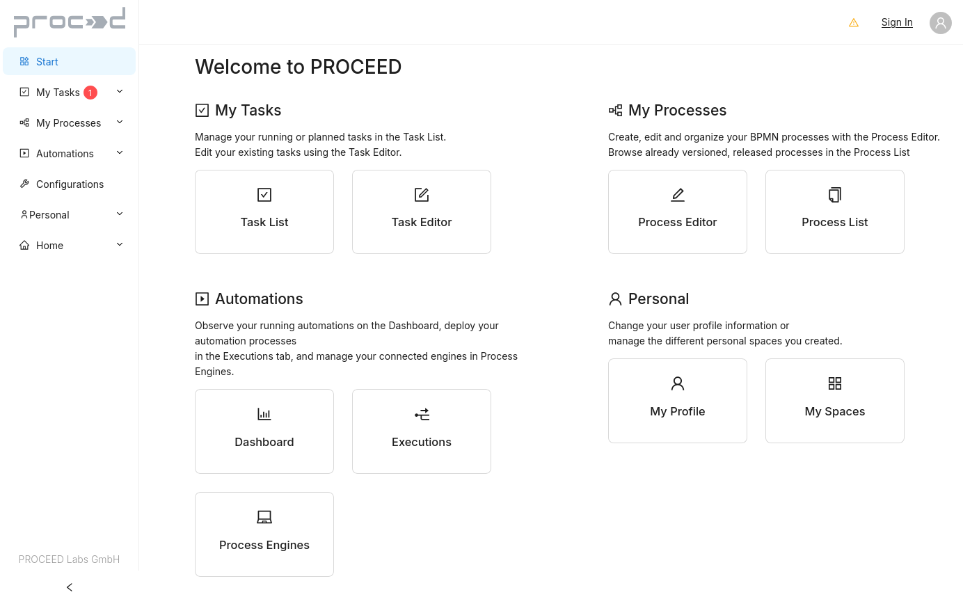 BPMN Order Process